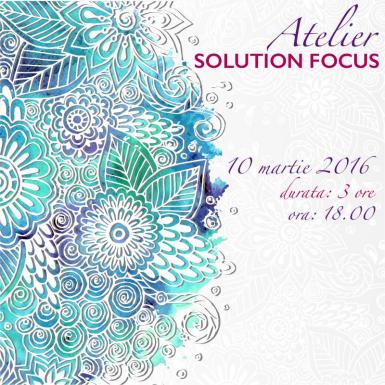 poze atelier focus solution