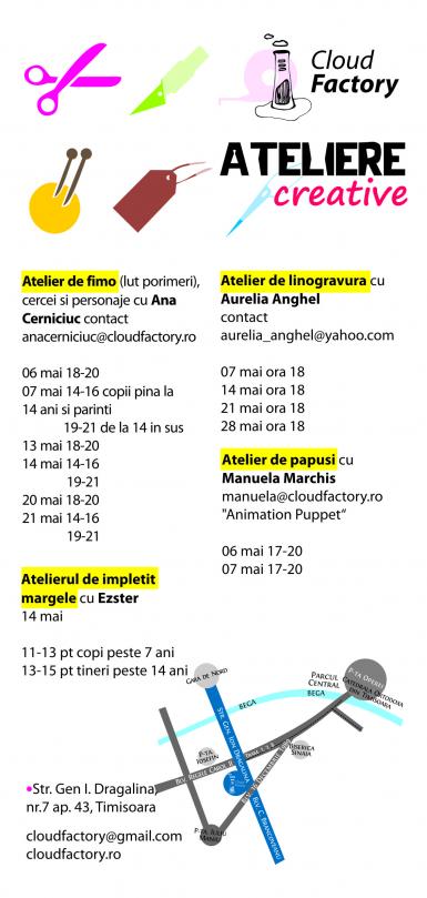 poze ateliere creative la fabrica de nori