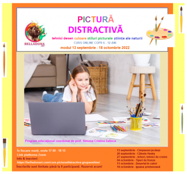 poze ateliere pictura distractiva copii