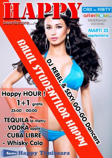 balul studentilor in happy timisoara