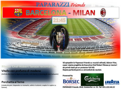 poze barcelona milan