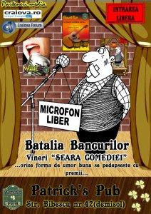 poze batalia bancurilor in patrick s pub