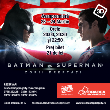 poze batman vs superman zorii dreptatii se vede la cinema cortina 