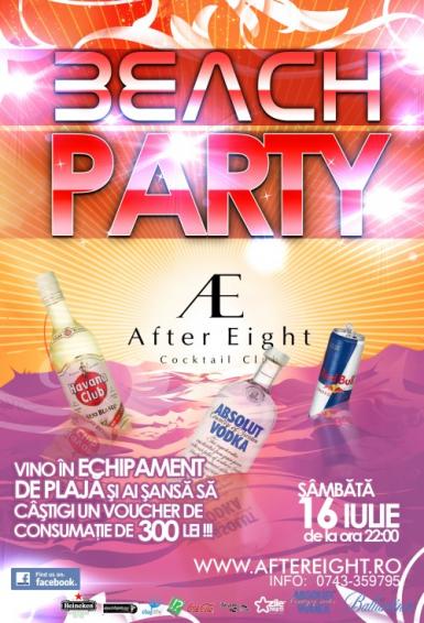 poze beach party in club after eight