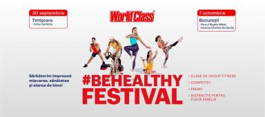 poze  behealthy festival bucure ti