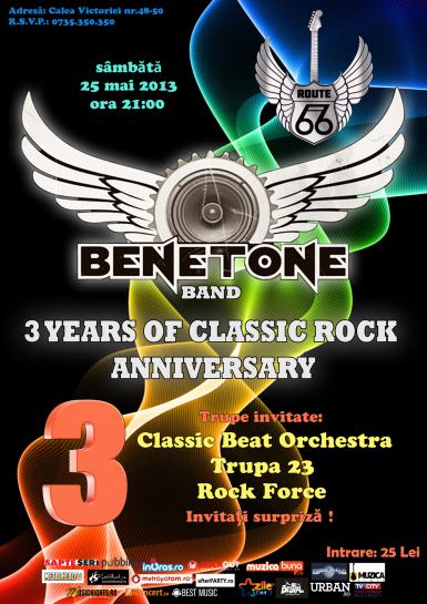 poze benetone band concert aniversar 3 ani de classic rock 