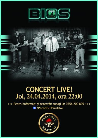 poze bios live performance at paradisul piratilor 