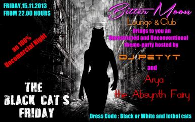 poze black cat s friday la bitter moon lounge