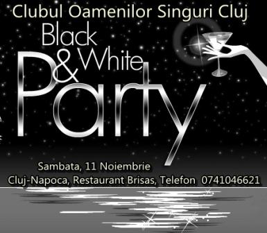 poze black white singles party cluj