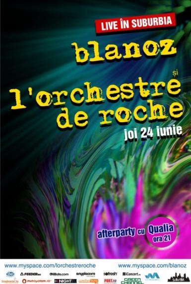 poze blanoz si l orchestre de roche live in suburbia