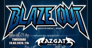 poze blaze out razgate neker thrash metal live in capcana