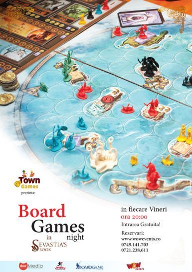 poze board games night