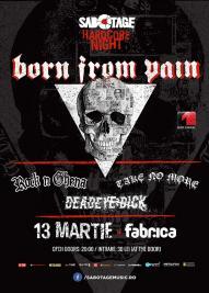 poze born from pain in club fabrica bucuresti