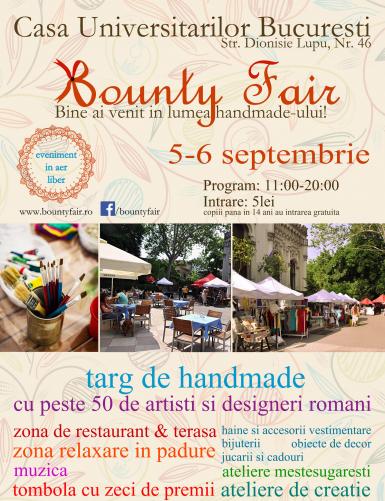 poze bounty fair eveniment de handmade in aer liber