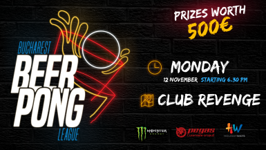 poze bucharest beer pong league 2018 final prizes worth 500 