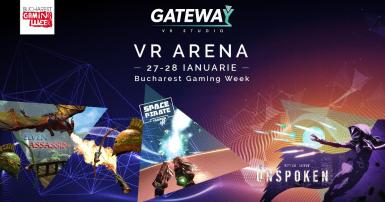 poze bucharest gaming week gateway vr arena