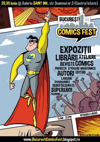 poze bucuresti comicsfest 2013