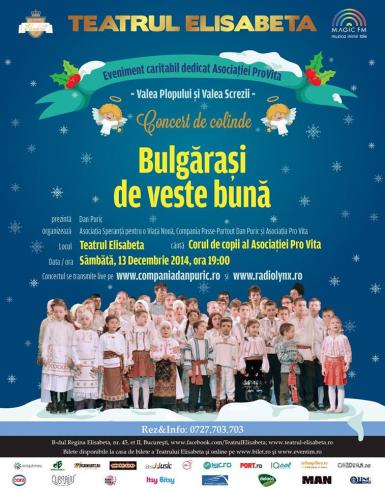 poze  bulgarasi de veste buna concert caritabil de craciun