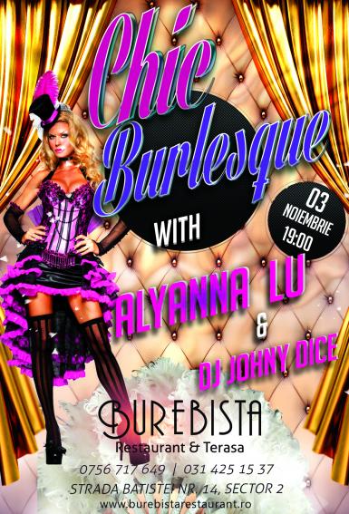 poze burlesque cu trupa chic si alyanna lu