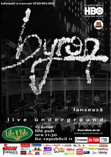 poze byron concert lifepub lansare dvd live underground timisoara 