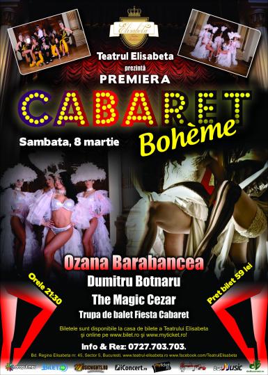 poze  cabaret boh me pe scena teatrului elisabeta 