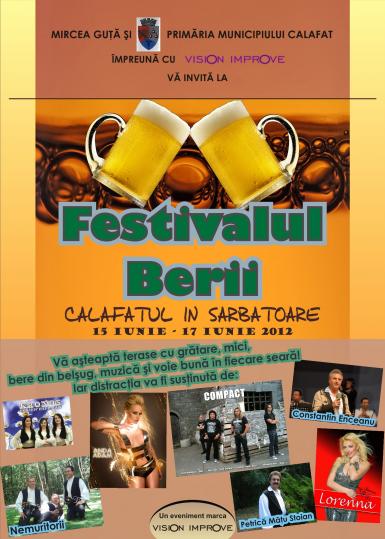 poze calafatul intra in sarbatoare la festivalul berii 15 17 iunie 2012