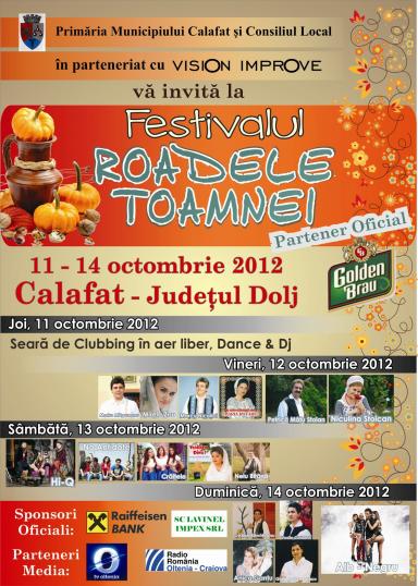 poze calafatul intra in sarbatoare la festivalul roadele toamnei 11 14 octombrie 2012