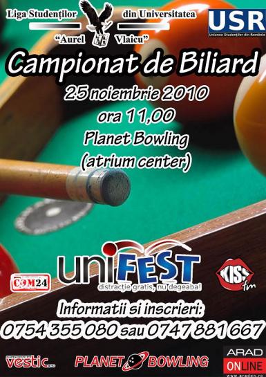 poze campionat de biliard