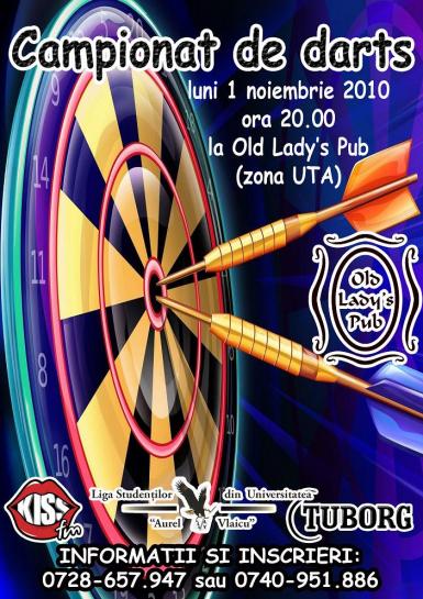 poze campionat de darts old lady s pub