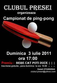 poze campionat de ping pong pentru amatori iasi