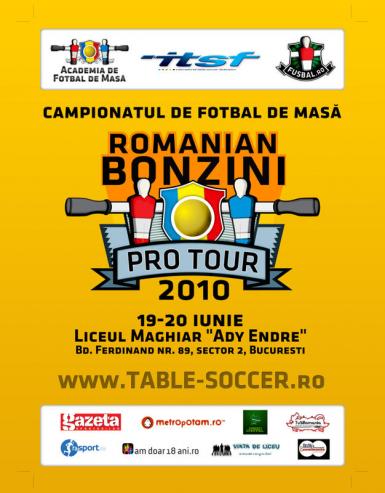 poze campionatul de fotbal de masa romanian bonzini pro tour 2010