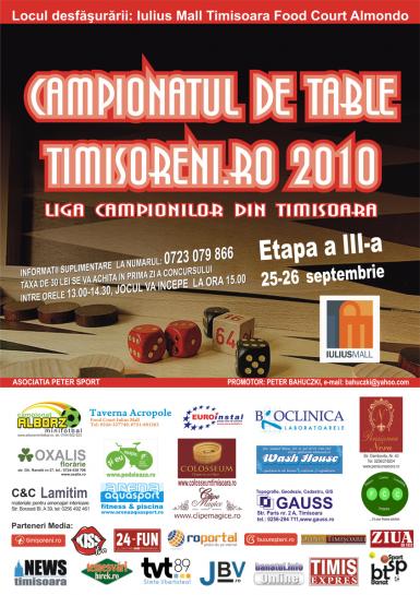 poze campionatul de table timisoreni ro 2010 etapa 3