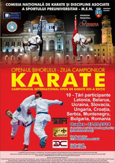 poze campionatul international open de karate la oradea shopping city