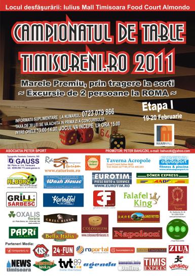 poze campionatului de table timisoreni ro 2011 etapa 1