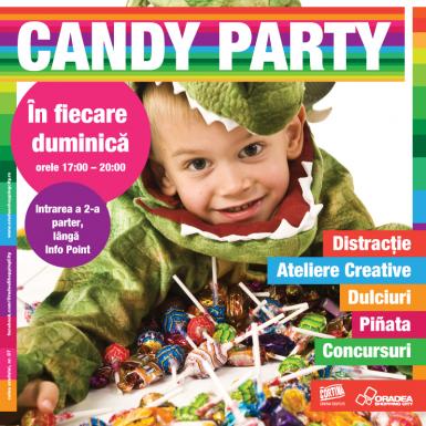 poze candy party la oradea shopping city