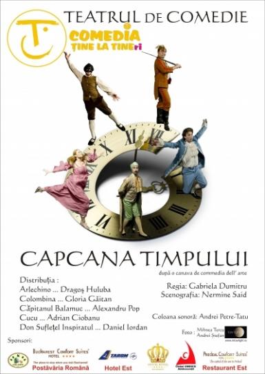 poze  capcana timpului la teatrul de comedie