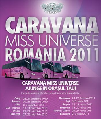 poze caravana miss universe romania 2010 2011