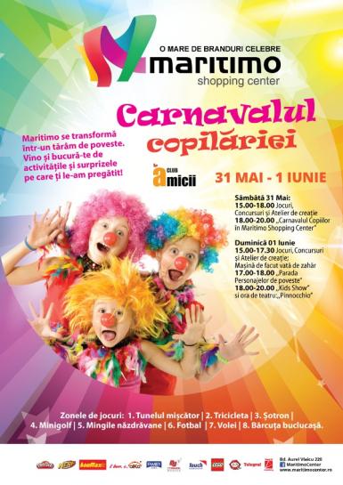 poze carnavalul copilariei la constanta