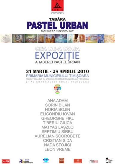 poze cea de a doua expozitie a taberei pastel urban editia a ii a timisoara