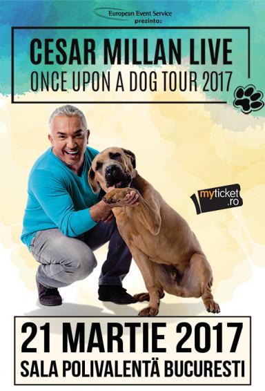 poze cesar millan live once upon a dog tour 2017