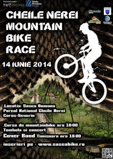 poze cheile nerei mountain bike race