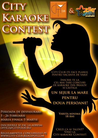 poze city karaoke contest