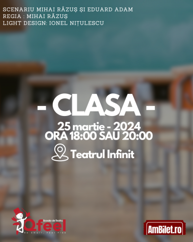 poze clasa spectacol de teatru qfeel 