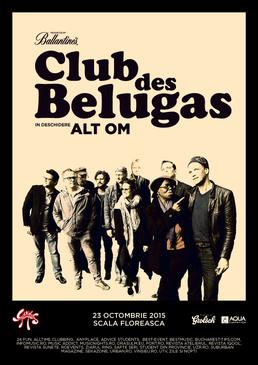 poze club des belugas live band scala floreasca