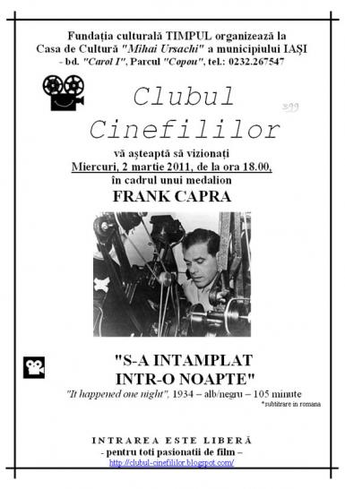poze clubul cinefililor va invita la film s a intamplat intr o noapte