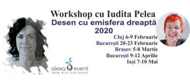 poze cluj atelier desen cu emisfera dreapta cu iudita pelea