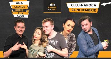 poze cluj napoca stand up comedy cu ana george ionu rux coco