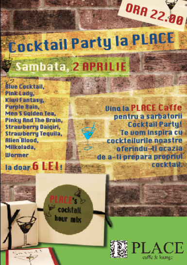 poze cocktail party la place