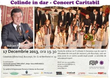 poze colinde in dar concert caritabil