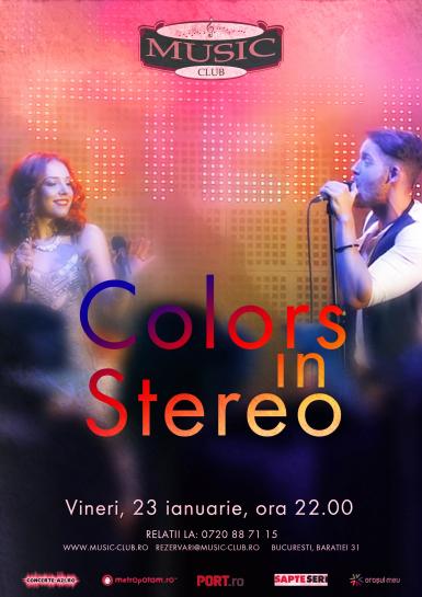 poze colors in stereo live band concert music club
